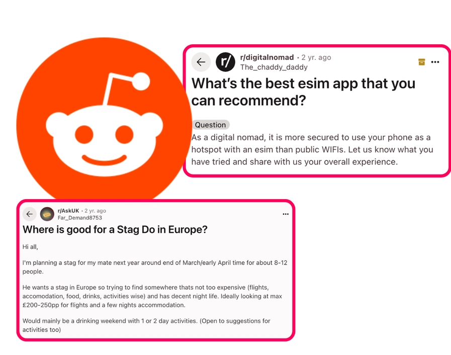 Redit SEO mentions