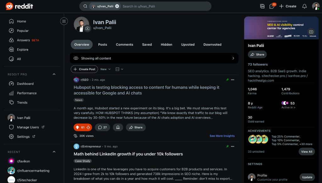 Reddit SEO strategy for B2B brands
