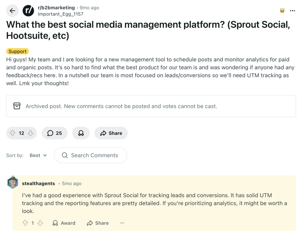 Reddit thread for smm tool